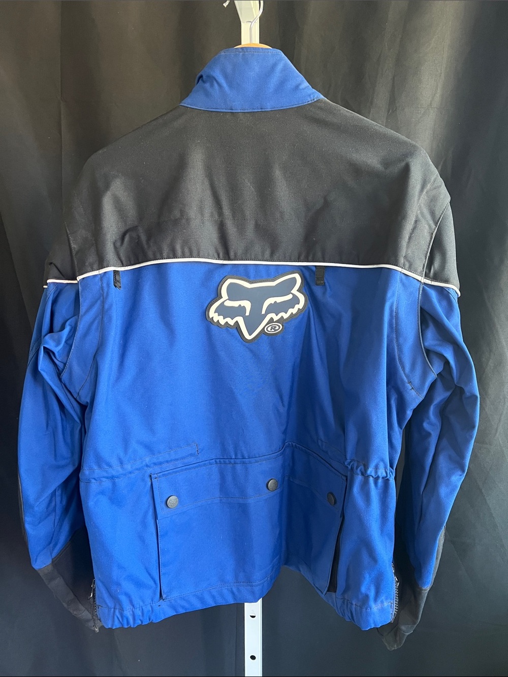 Fox Men's Blue and Black Performance Riding Jacket